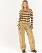 THE RAGGED PRIEST Womens Cargo Jeans  image number 1