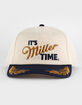 AMERICAN NEEDLE Miller Time Snapback Hat image number 2