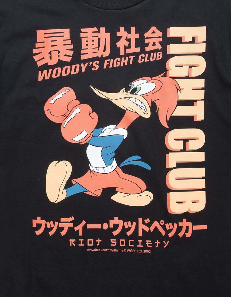 RIOT SOCIETY Woody's Fight Club Mens Tee image number 2