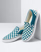 VANS Checkerboard Classic Slip On Shoes image number 4