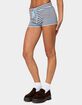 EDIKTED Lillian Striped Knit Shorts image number 2