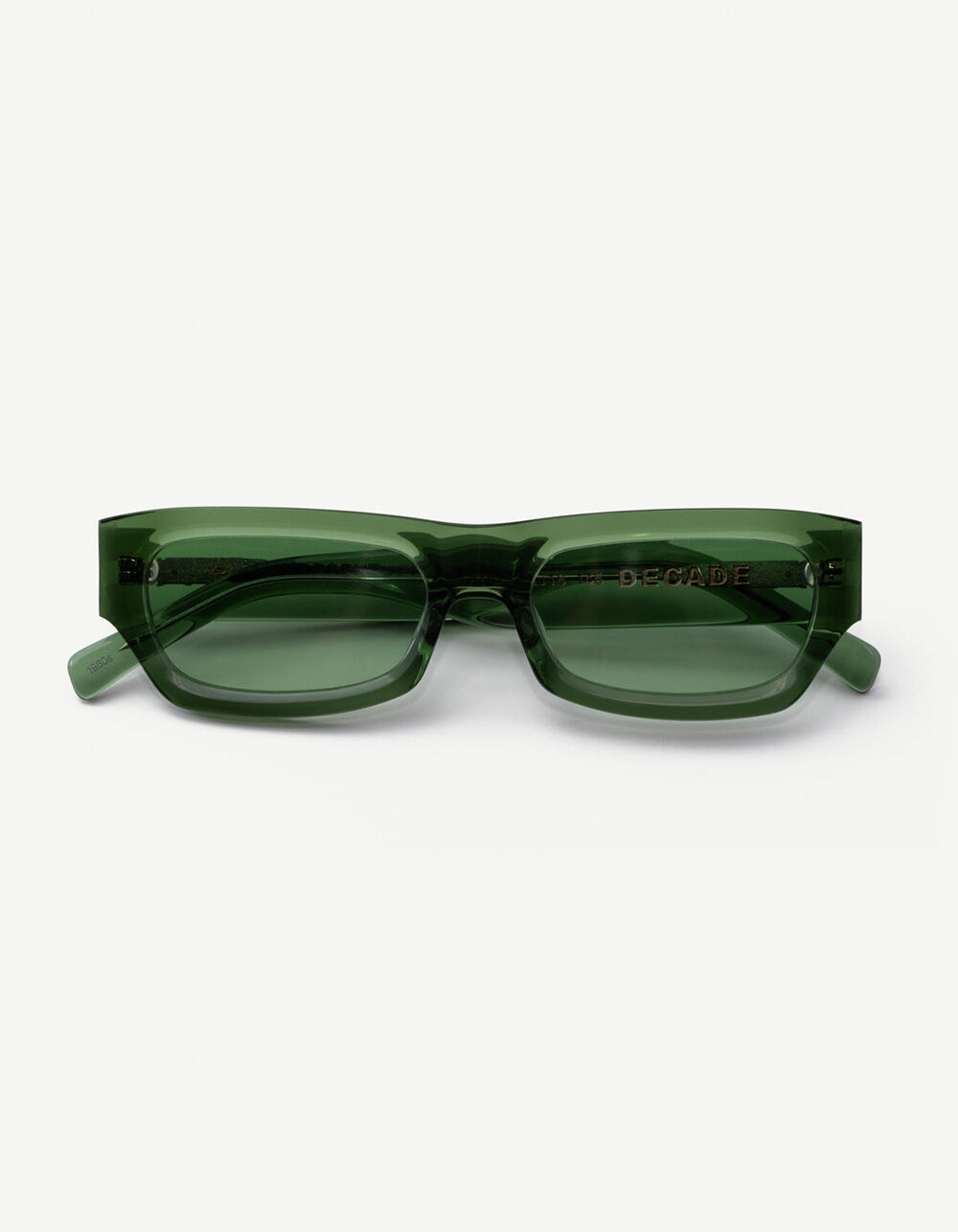 DECADE Geno 60s Sunglasses - CRYSTAL GREEN - ONE SIZE | Tillys
