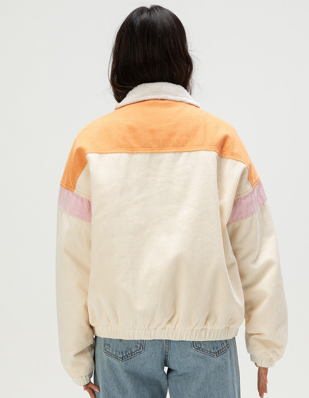 RIP CURL Sunset Womens Corduroy Jacket - WHITE COMBO | Tillys