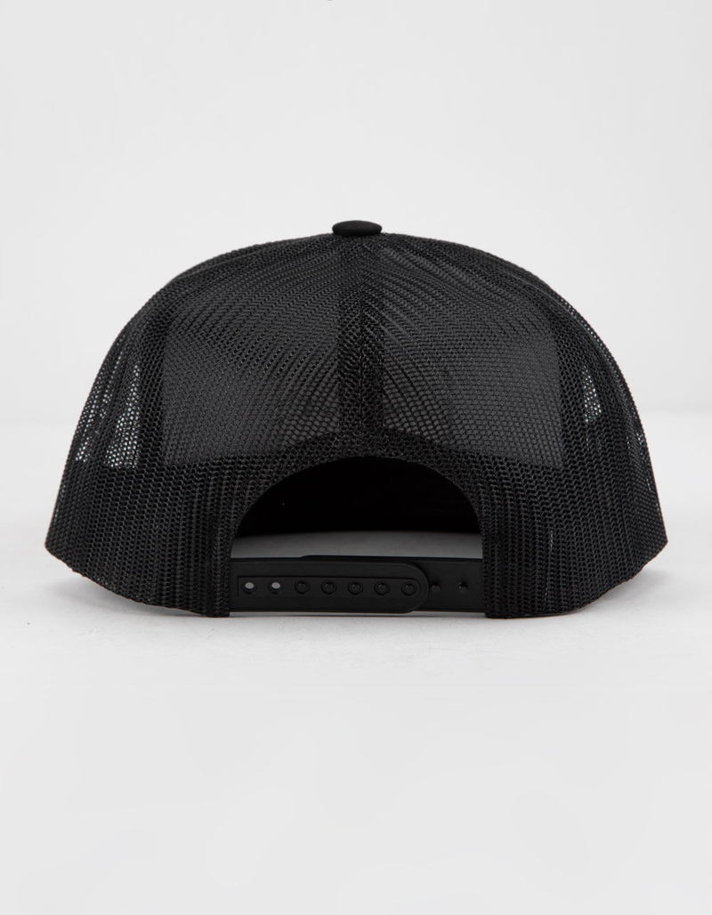 BRIXTON Grade Black Mens Trucker Hat image number 1