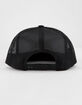 BRIXTON Grade Black Mens Trucker Hat image number 2