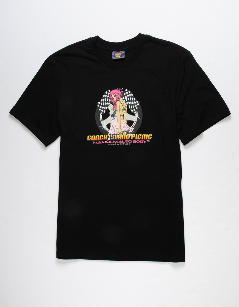 CONEY ISLAND PICNIC Auto Body Mens Tee image number 0