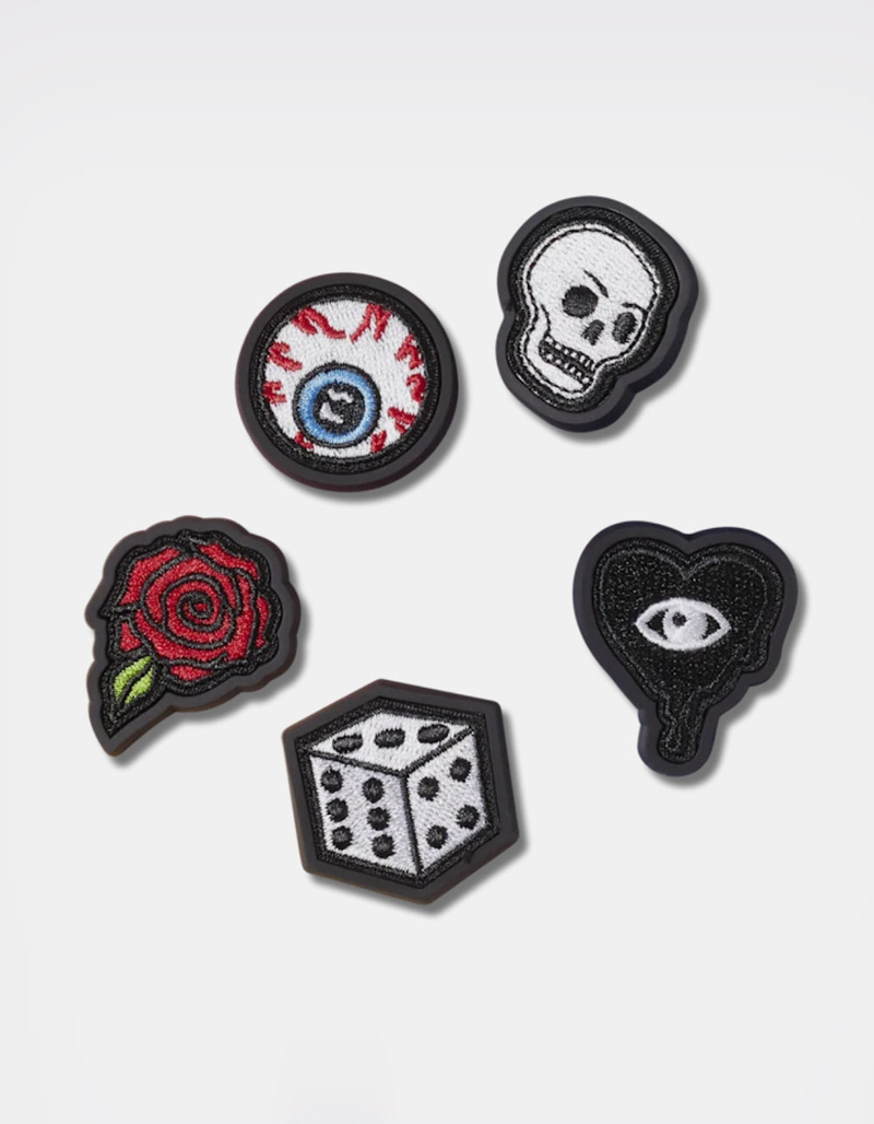 CROCS Punk Patch 5 Pack Jibbitz&trade; Charms image number 0