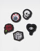 CROCS Punk Patch 5 Pack Jibbitz&trade; Charms image number 1
