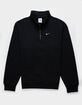 NIKE Solo Swoosh Mens Quarter Zip Sweatshirt image number 1