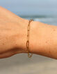 MAUKA Gold Link Bracelet image number 3