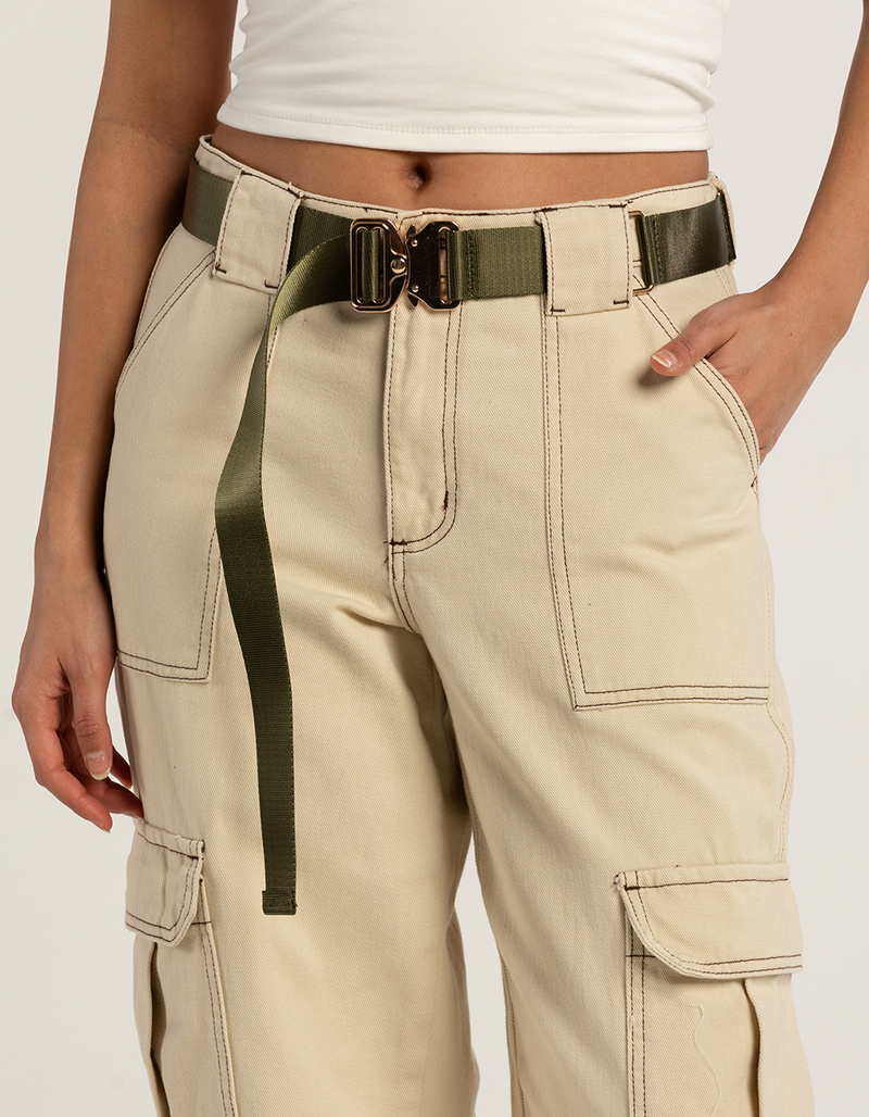 Nylon Metal Clip Womens Belt image number 0