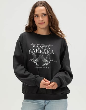 NECTAR CLOTHING Santa Barbara Womens Crewneck Sweatshirt NECTAR CLOTHING Santa Barbara Womens Crewneck Sweatshirt Primary Image