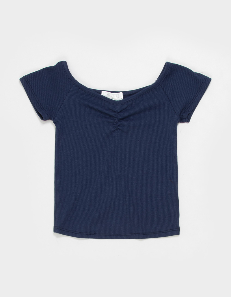 FULL TILT Essentials Girls Cinch Tee image number 1