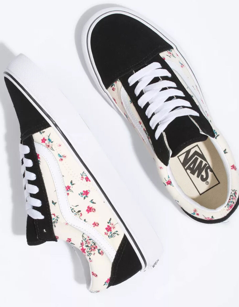 VANS Ditsy Floral Old Skool Womens Shoes image number 2