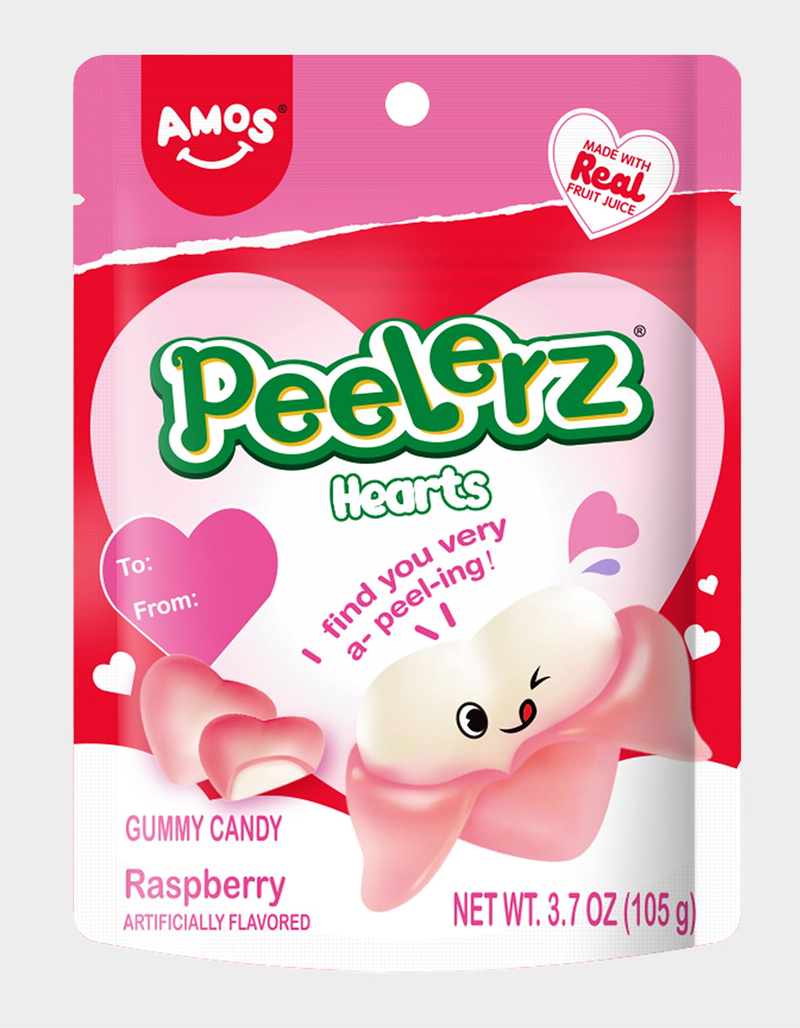 PEELERZ Hearts Peelable Gummy Candy image number 0
