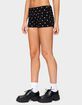 EDIKTED Chelsie Polka Dot Fold Over Shorts image number 2