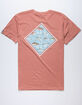 SALTY CREW Tippet Nomad Mens Coral T-Shirt image number 1