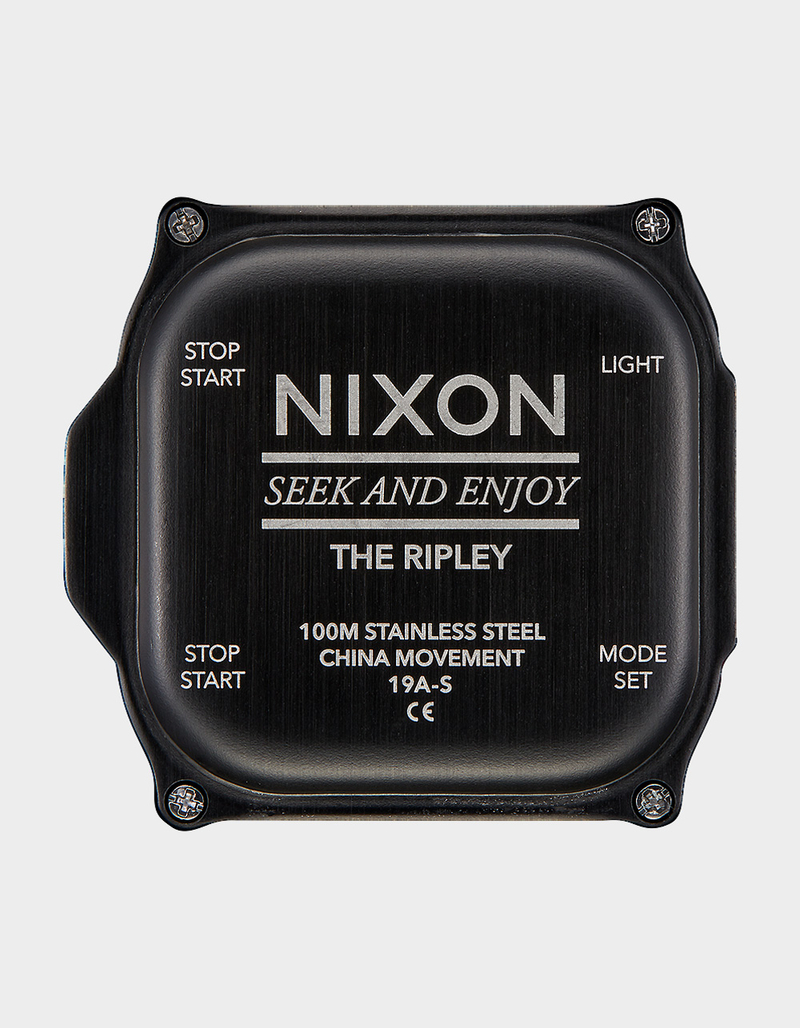 NIXON Ripley Black & Red Watch image number 3