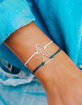 PURA VIDA Silver Triangle Bracelet image number 2