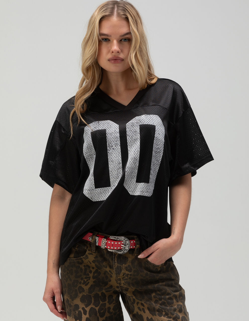 RSQ Womens 00 Jersey - BLACK | Tillys