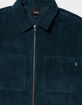 HUF Two Tone Corduroy Mens Zip-Up Shacket image number 3