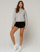 CHAMPION Reverse Weave Womens Heather Gray Hoodie image number 4