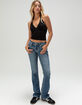 MISS ME Angellica Womens Bootcut Jeans image number 1