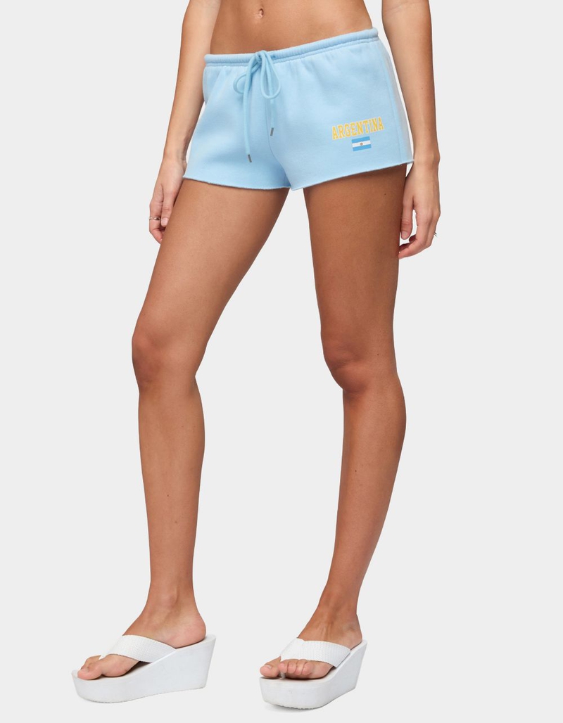 EDIKTED Argentina Low Rise Shorts image number 1