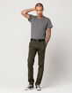 RSQ London Mens Skinny Stretch Chino Pants image number 1