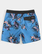 VOLCOM Earthly Delight Boys Elastic Waist Swim Trunks image number 2