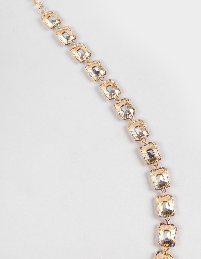 Multi Gemstone Chain Belt image number 3