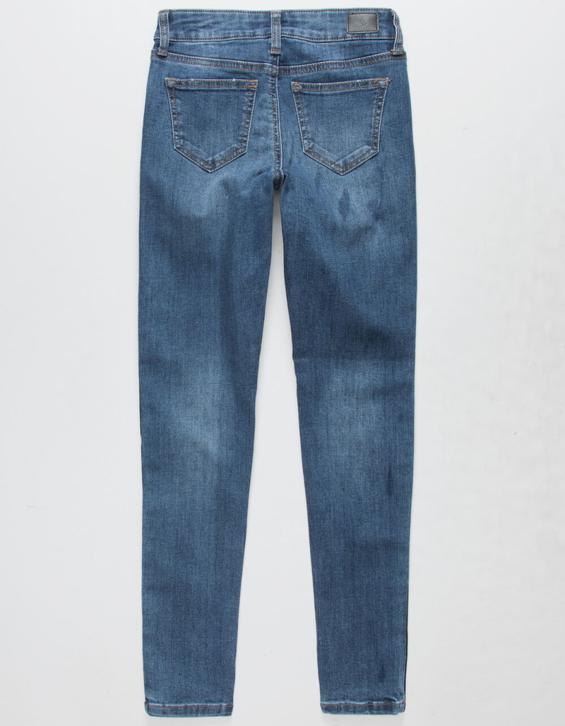 CELEBRITY PINK Side Stripe Girls Skinny Jeans image number 1