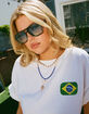 RSQ Aviator Plastic Sunglasses image number 3