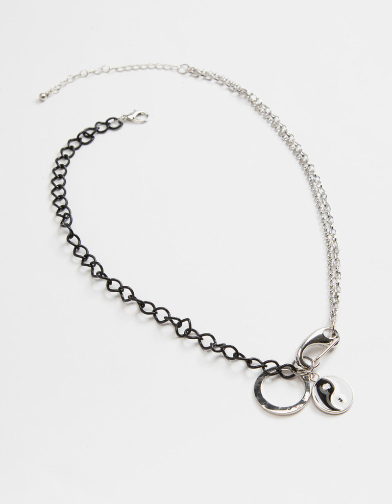 FULL TILT Mixed Yin Yang Necklace image number 0