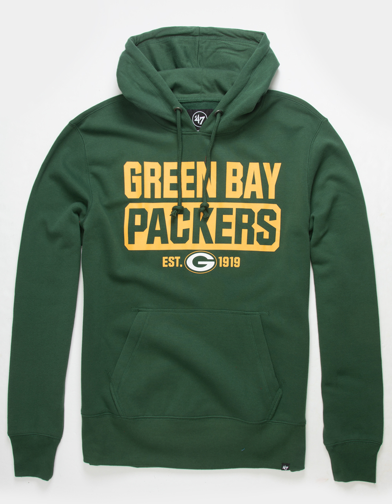 47 BRAND Green Bay Packers Mens Hoodie image number 0