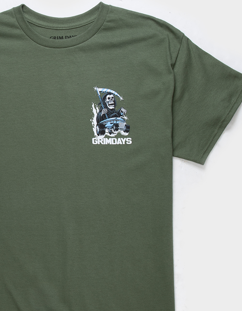 GRIM DAYS Ride Fast Mens Tee image number 3