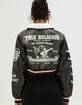 TRUE RELIGION Womens Sherpa Collared Aviator Jacket image number 1