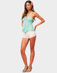 EDIKTED Butterfly Barbie&trade; Handkerchief Tank Top image number 4