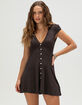 BDG Urban Outfitters Kiki Womens Button Front Dress image number 1