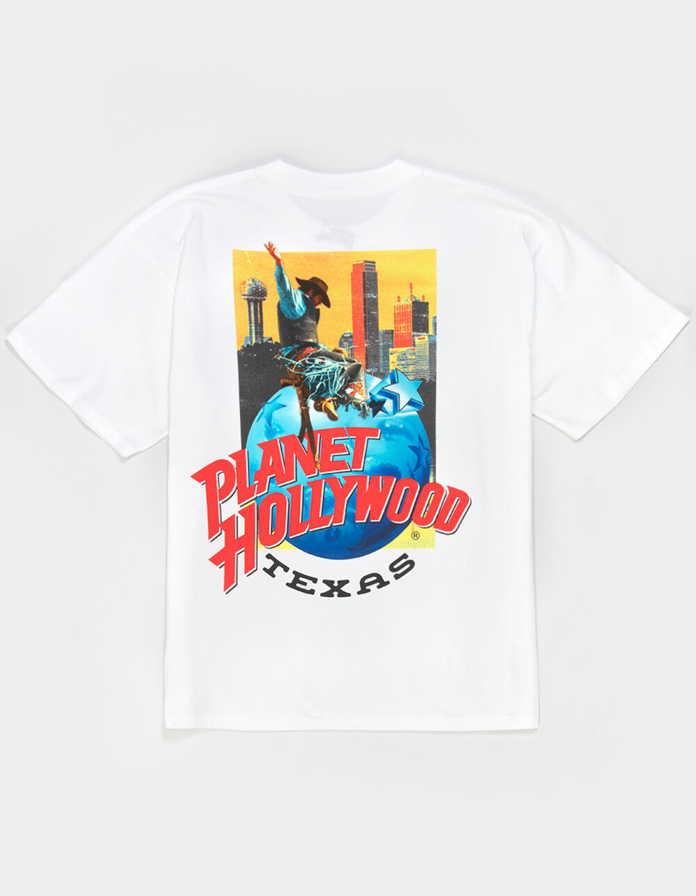 PLANET HOLLYWOOD Dallas Cowboy Mens Boxy Tee - WHITE | Tillys