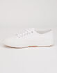 SUPERGA 2750 Cotu Classic White Womens Shoes image number 4