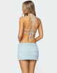 EDIKTED Mari Backless Ruffle Chiffon Top image number 5