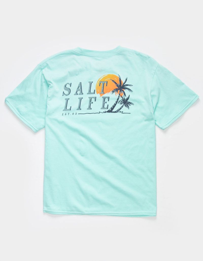 SALT LIFE Leaning Palms Boys Tee image number 0