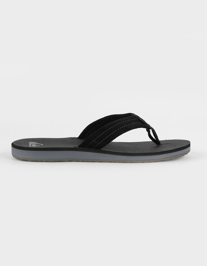QUIKSILVER Carver Suede Mens Flip Flops image number 1
