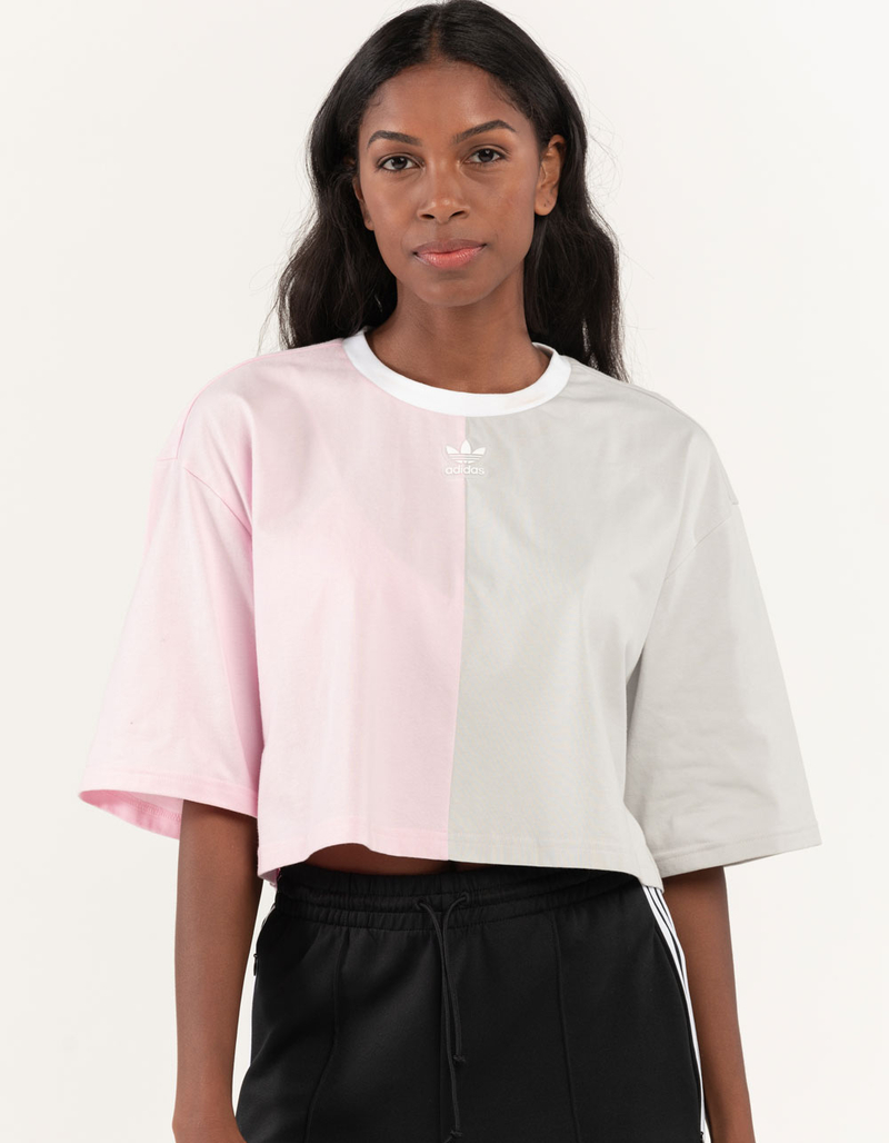 ADIDAS Oversized Womens Crop Tee  image number 0