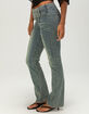 MADDEN GIRL Low Rise Belted Womens Bootcut Jeans image number 4
