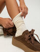 FULL TILT Womens Slouchy Socks image number 2