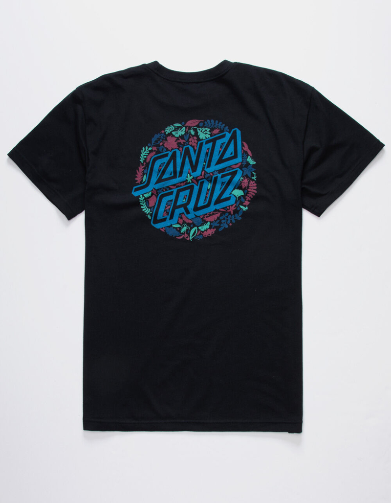 SANTA CRUZ Foliage Dot Eco Mens Tee image number 0