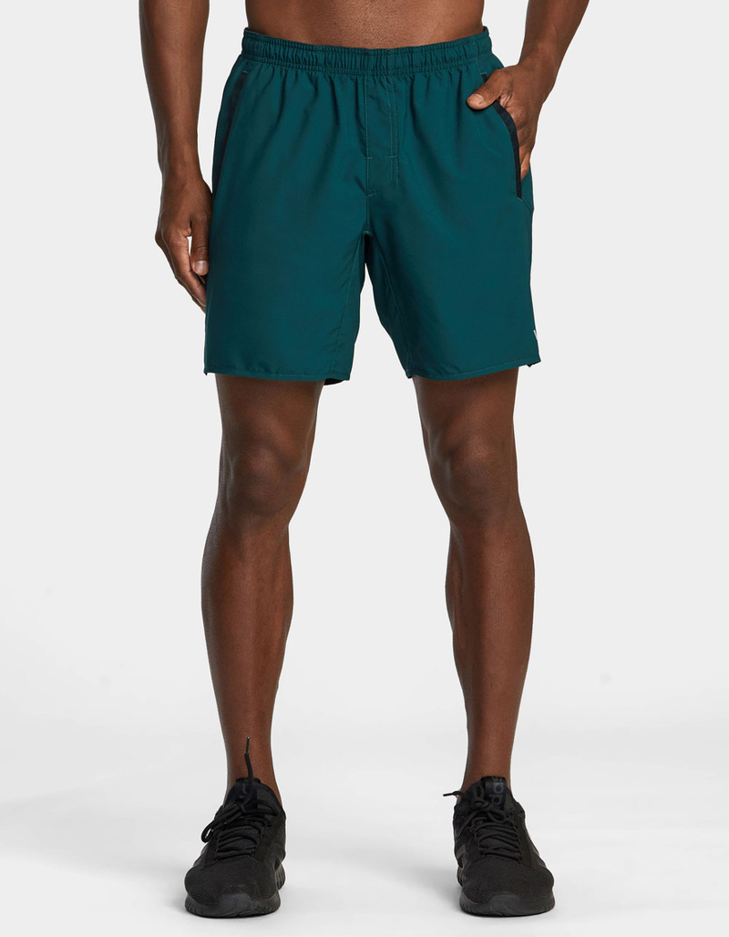 RVCA Yogger Stretch Mens 17" Athletic Shorts image number 0