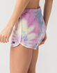 VANS Spiraling Tie Dye Womens Sweat Shorts image number 2